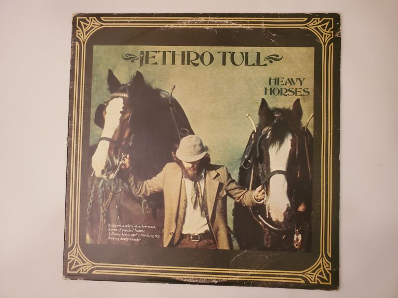 Jethro Tull Heavy Horses vinyl record